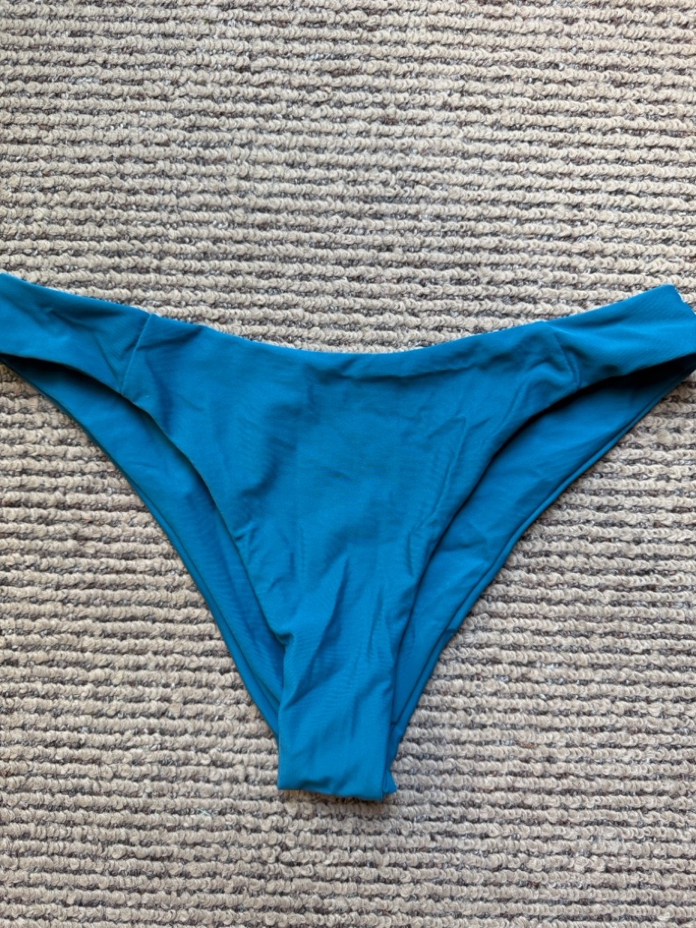 Women’s Teal Bikini Bottom - Classic Low-Rise Swim